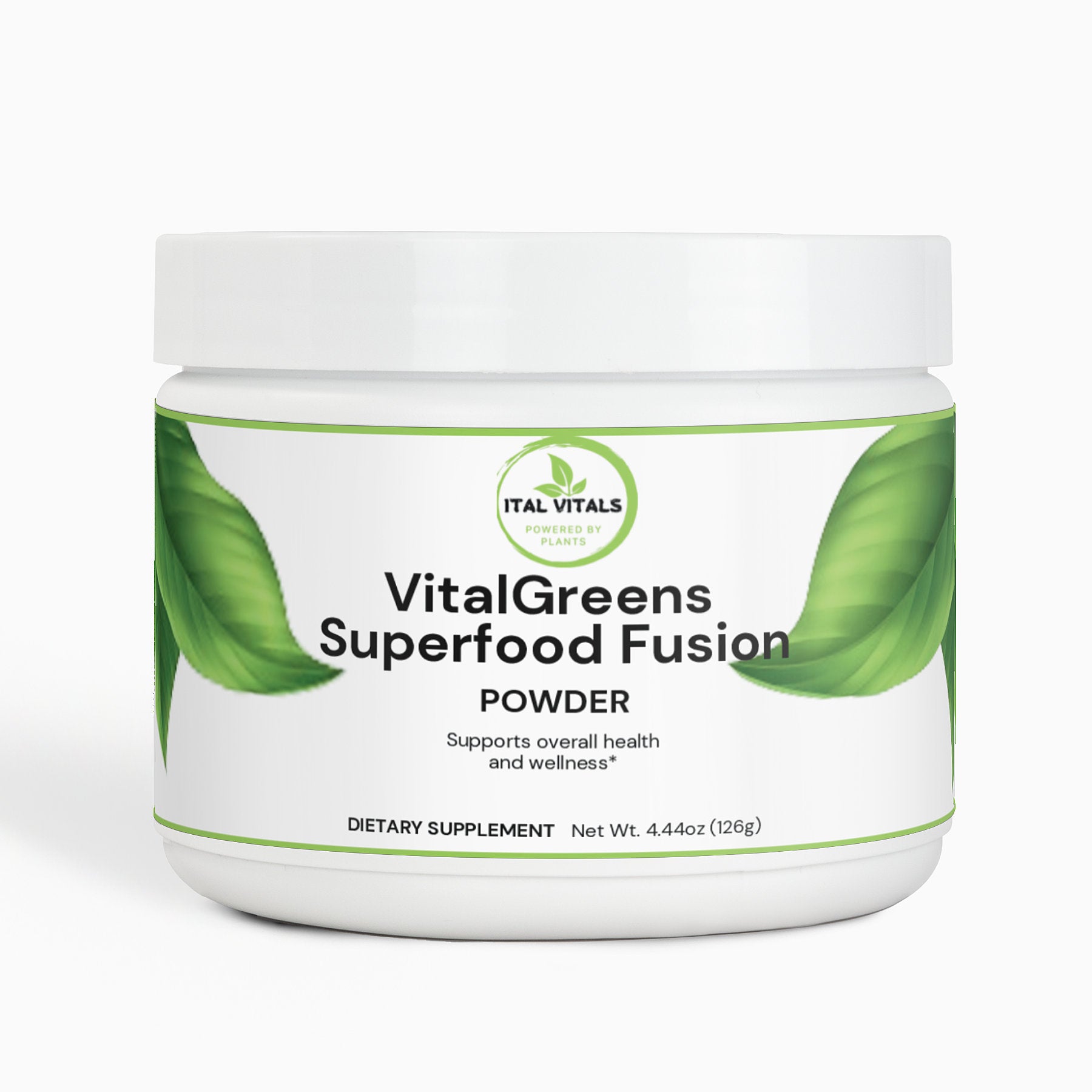 VitalGreens Superfood Fusion non-gmo vegan supplements