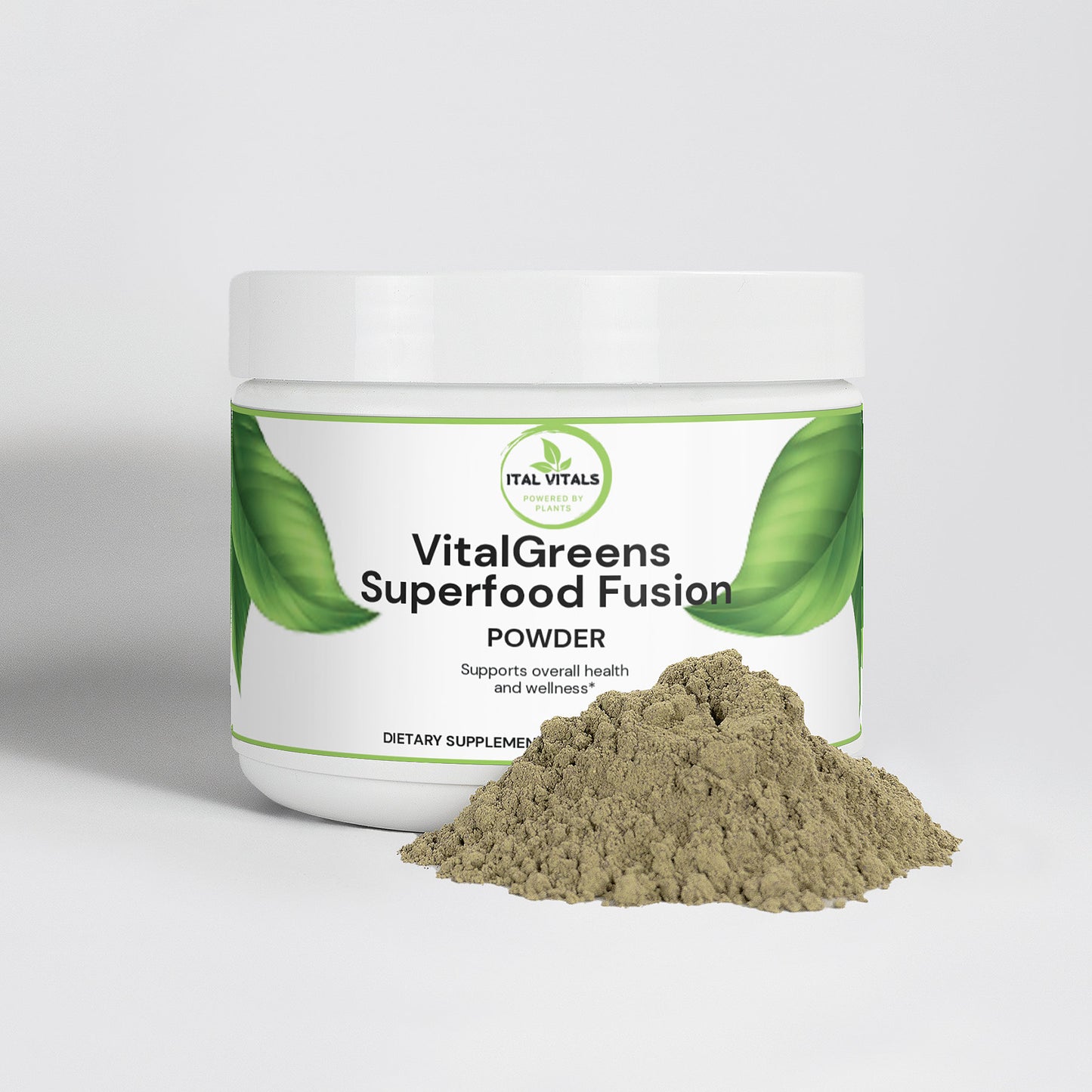 VitalGreens Superfood Fusion non-gmo vegan supplements powdered