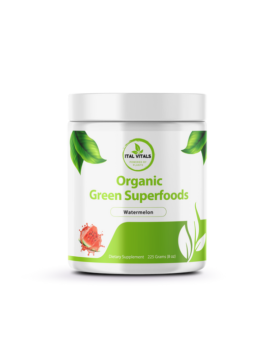 Organic Green Superfood (Watermelon) - Ital Vitals